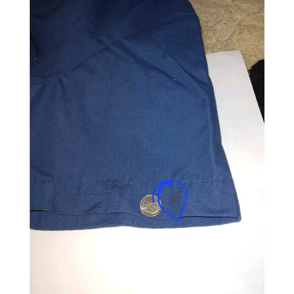 Vtg 90's DICKIES Workwear Straight Woven Overalls Mens Made in Mexico XL/42" - Picture 13 of 13